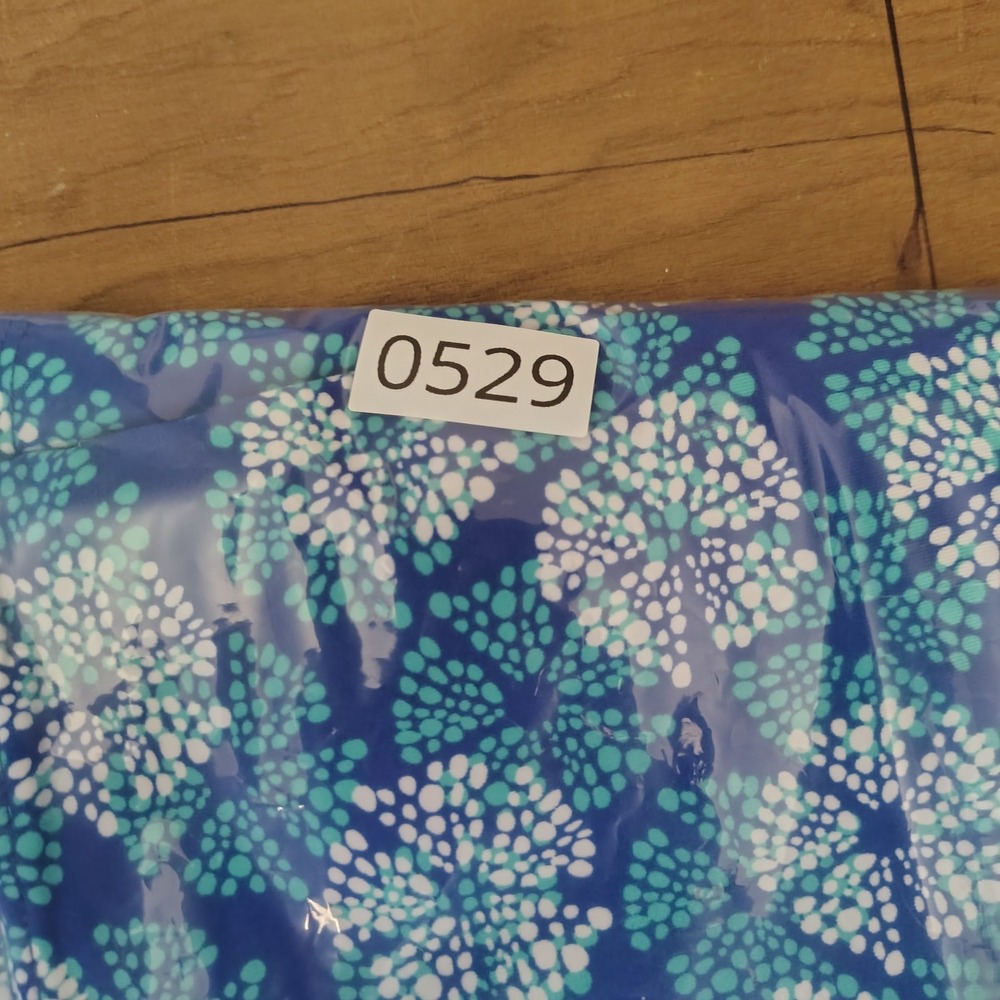 Tranquility Skort Womens XXL Blue Floral Mosaic Activewear Polyester Spandex - Picture 7 of 7